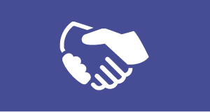 Icon of people shaking hands