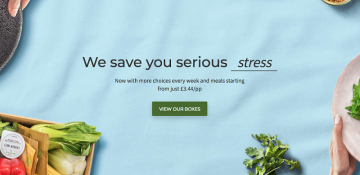 Email from Hello Fresh - We you serious stress, view our boxes.
