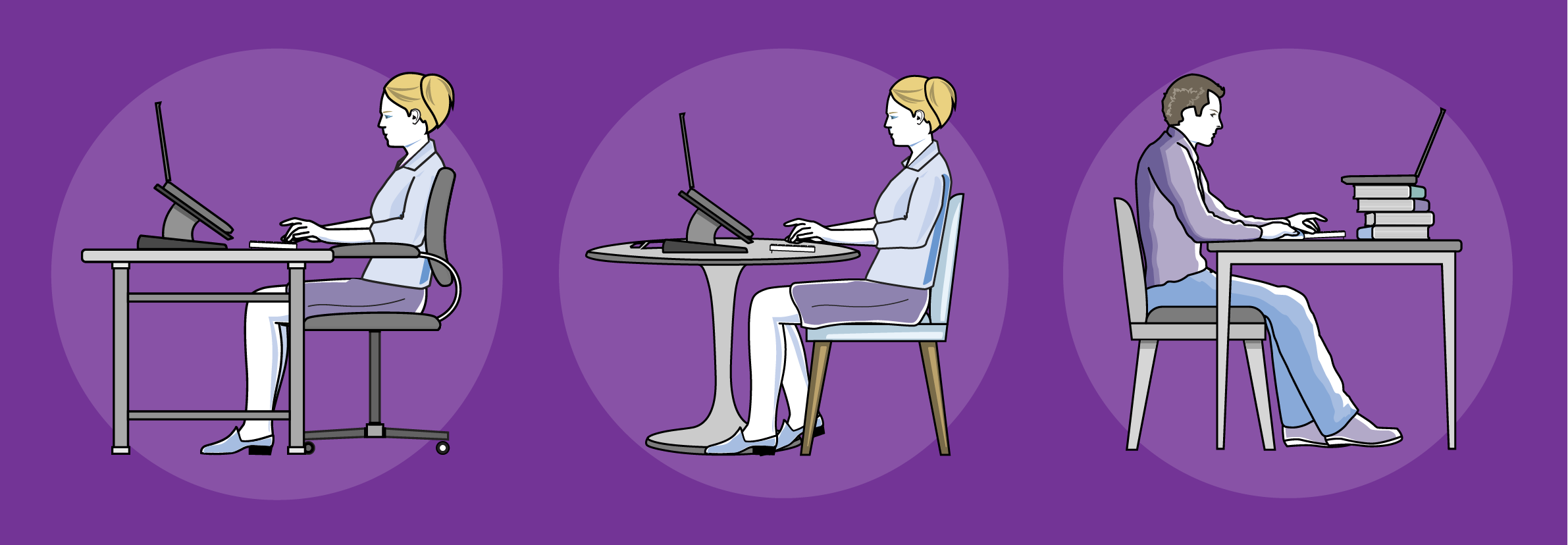 Our top tips for working at home - Stretching exercises - System Concepts  Ltd. Making places, products and services more usable, accessible and safe.