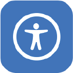 Apple iOS accessibility icon
